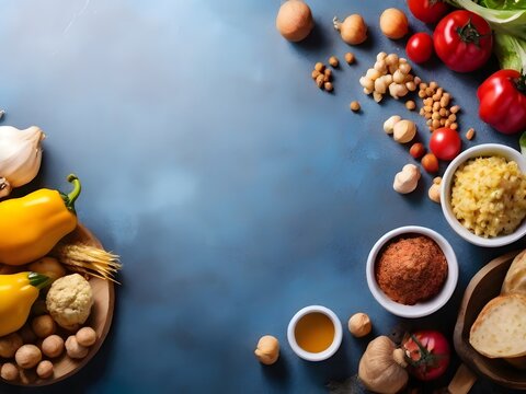 Concept of world safety food day with copy space