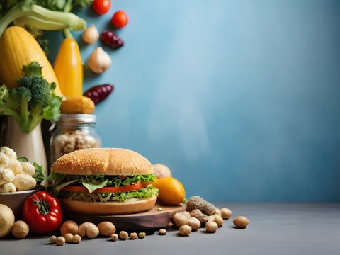 Concept of world safety food day with copy space