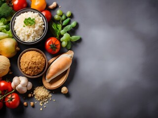 Concept of world safety food day with copy space