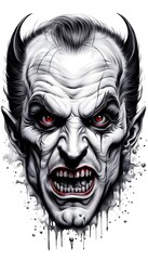 Black & Grey Tattoo Design 