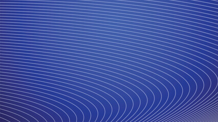 Bue wavy curve line abstract background