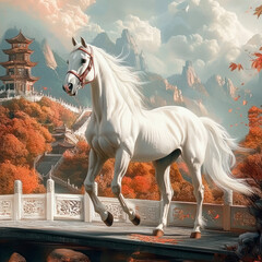 year of the horse generative IA