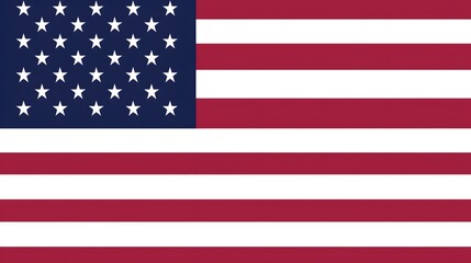 Naklejka premium flag of USA
