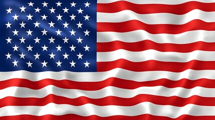 Naklejka premium american flag background