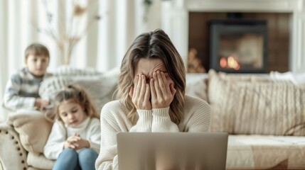 The Stressed Mother at Home