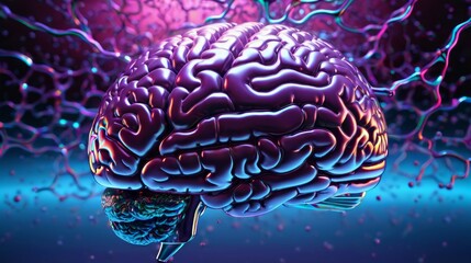 Computer Generated Image of a Human Brain