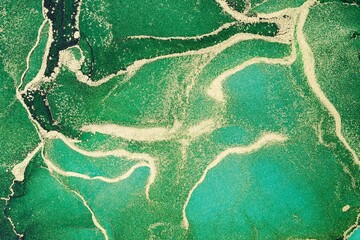 Original artwork photo of marble ink abstract art. High resolution photograph from exemplary original painting. Abstract painting was painted on HQ paper texture to create smooth marbling pattern.