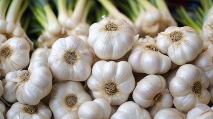organic fresh garlic