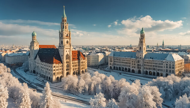 Amazing Munich Germany in Winter