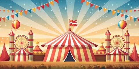 Fototapeta premium circus background