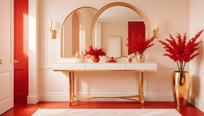 Photo interior modern design room 3d illustration