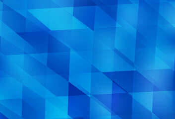 Light BLUE vector backdrop with rhombus.