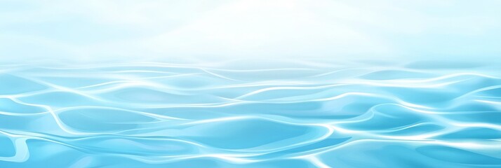 Water Pattern Background Banner with Copy Space