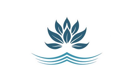 Fototapeta premium Wellness and spa logo badge