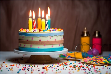 Cake Fusion Delights: A Fusion of Celebrations Twin Slices of Joy: Celebrating Both with Cake