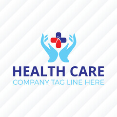 creative logo for medicine. Flat vector symbol icon template and design for healthcare and pharmacy logos