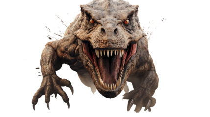 Tyrannosaurus transparent background.
