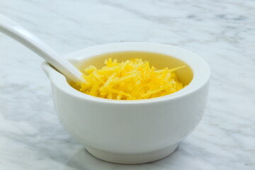 Aged and matured parmesan cheese