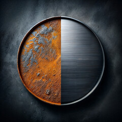 demonstrating the effectiveness of a professional-grade rust converter