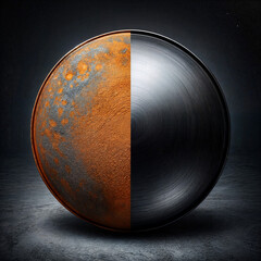 demonstrating the effectiveness of a professional-grade rust converter