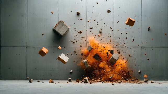 Exploding Cement Exploding Concrete Images – Browse 29,517 Stock Photos, Vectors, and ...