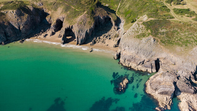 Pembrokeshire Hidden Beach Caves