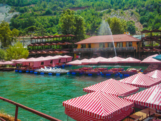 Dimcay River (Dim river) with river restaurants unique in style and cuisine. They offer traditional...