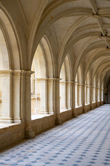 Fototapeta premium France - Fontevraud - Abbey Cloister and Gardens