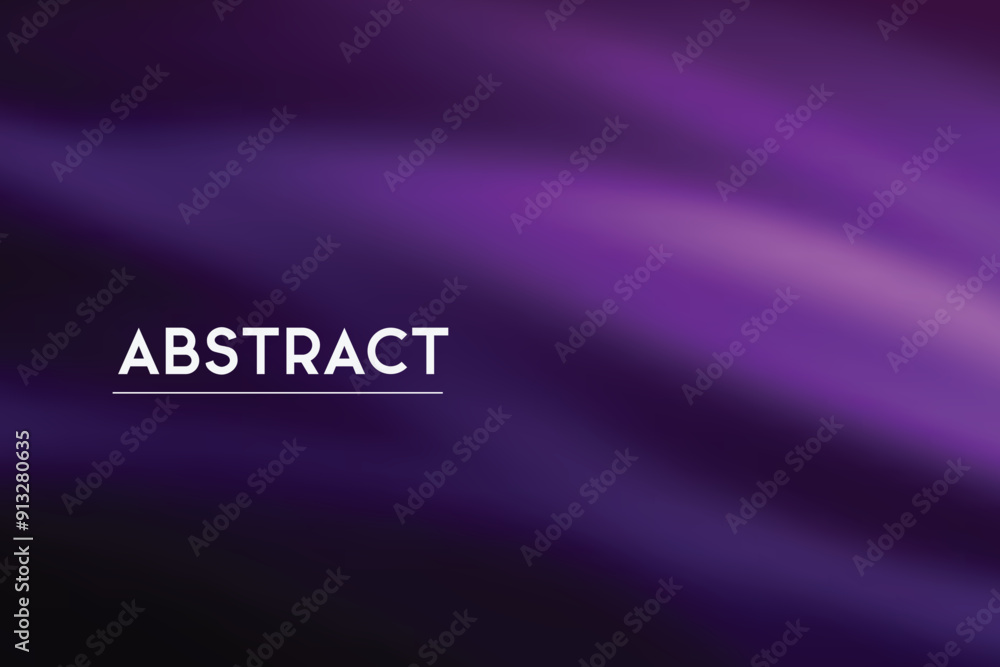 Poster vibrant abstract background with flowing purple waves creating a calm atmosphere