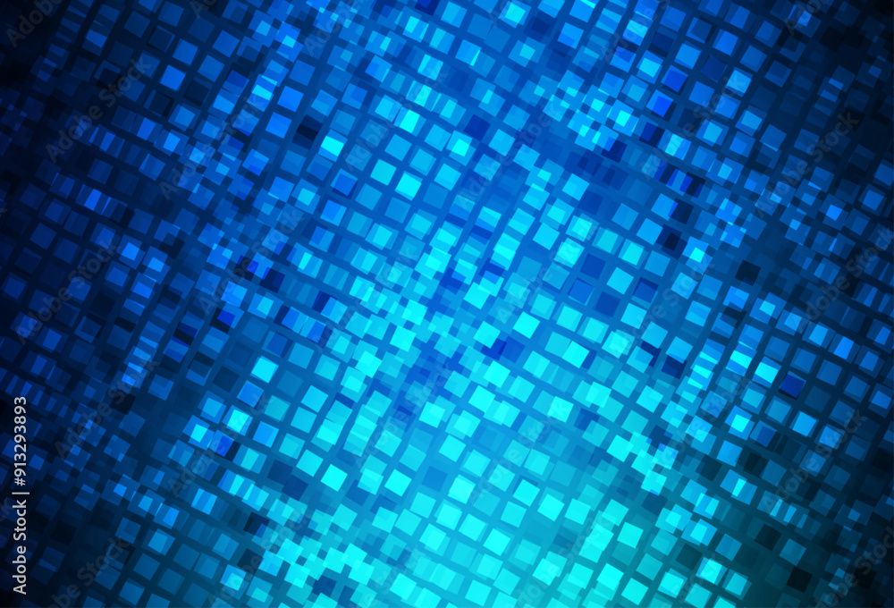 Aufkleber dark blue vector texture in rectangular style.