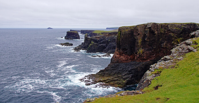 Klippen bei Eshaness, Shetland