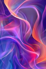 Obraz premium A vibrant and dynamic abstract background with a mix of bright colors, great for use in graphic design, marketing materials, or as a creative placeholder