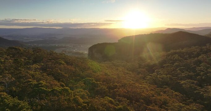 Sunset in the Blue Mountains