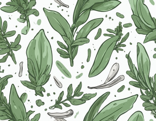 Sage Herb and Spice Icon 