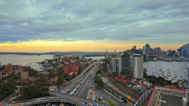 Sydney Traffic Time-Lapse