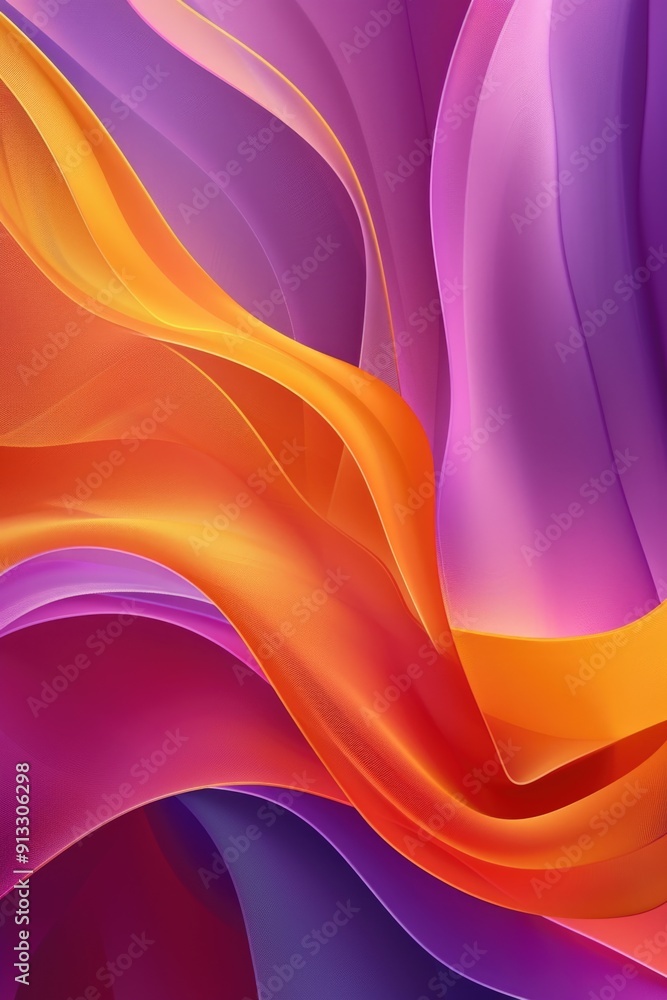 Poster a vibrant, abstract background with bright colors and patterns