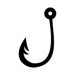 Hook Fishing icon template