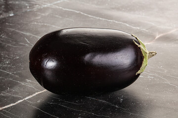 Ripe tasty natural organic eggplant