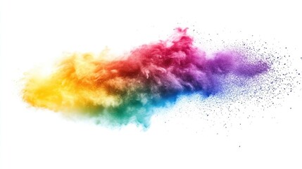 Fototapeta premium Colorful Powder Explosion