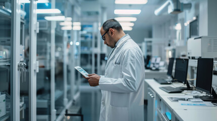 Fototapeta premium Implementing quality assurance and control standards for automation processes, including health insurance considerations