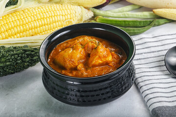 Indian cuisine - Kadai chicken masala