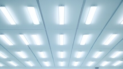 Fluorescent Ceiling Lights
