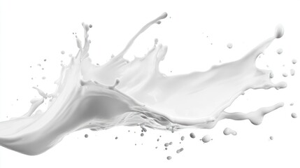 Obraz premium Milk Splash