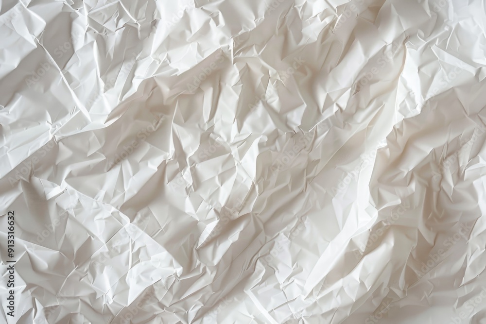 Poster a close-up shot of a plain white paper with no writing or marks