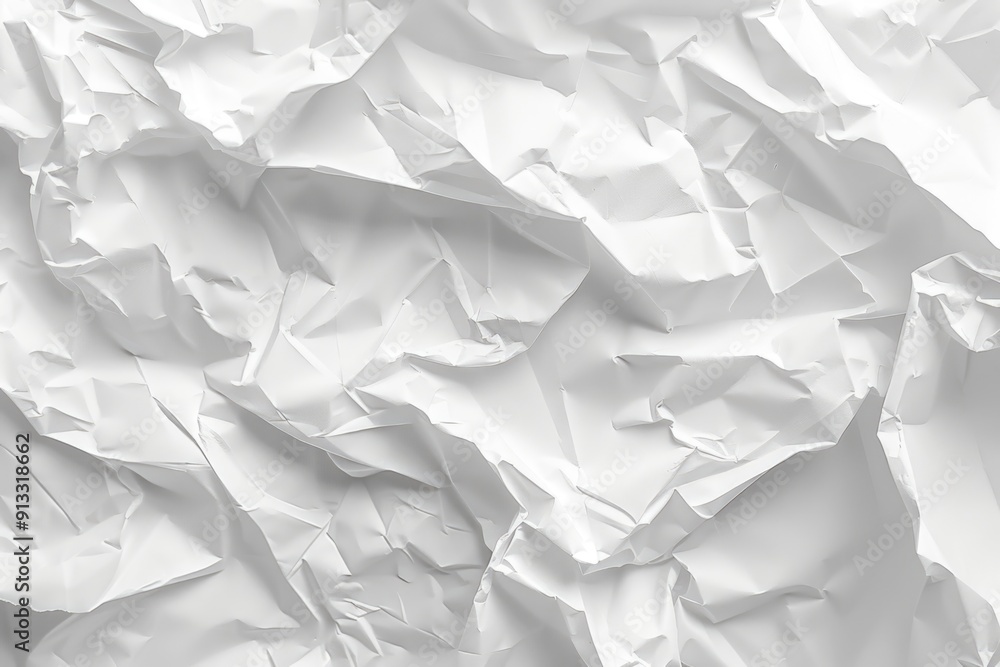 Poster a close-up shot of a sheet of pure white paper, ideal for background or design use
