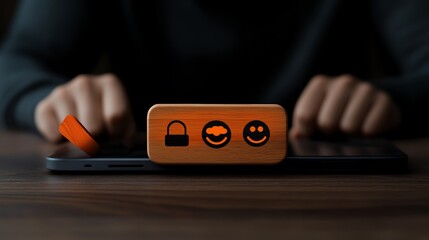 Person feeling relieved while accessing customer support via cloudbased systems, symbolizing customer service and convenience, Customer Support