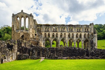 Rievaulx Abbey, North York Moors National Park, North Yorkshire, England