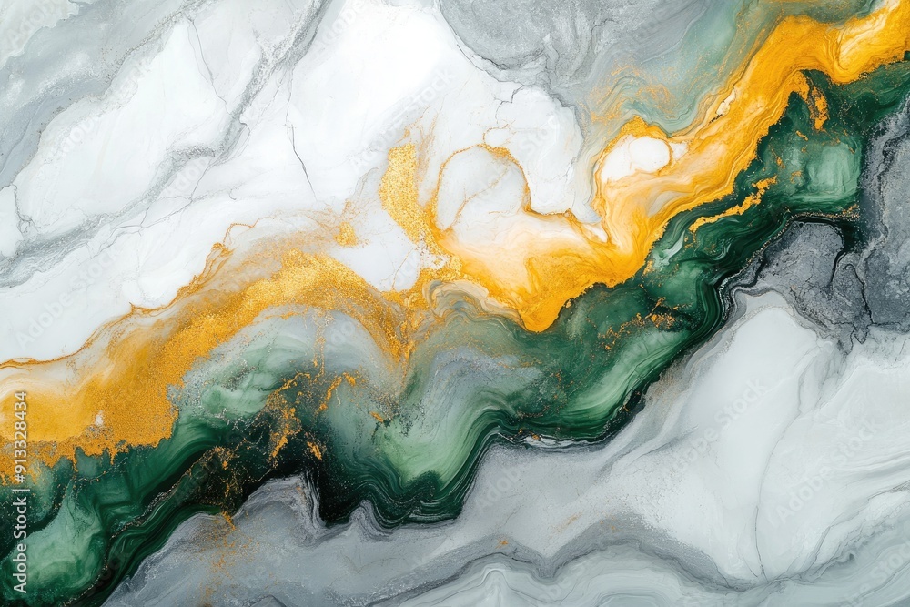 Poster abstract paint background with gold. this image can be used as a background for various projects, su