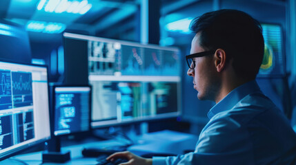 Professional overseeing quality assurance and certification for automation processes