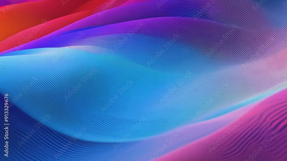 Aufkleber vibrant waves of color blend beautifully, creating a mesmerizing abstract pattern reminiscent of a s